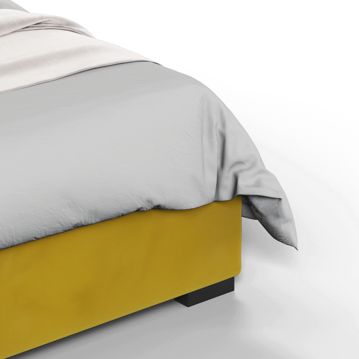 Sophia Upholstered Bed with Buttoned Headboard