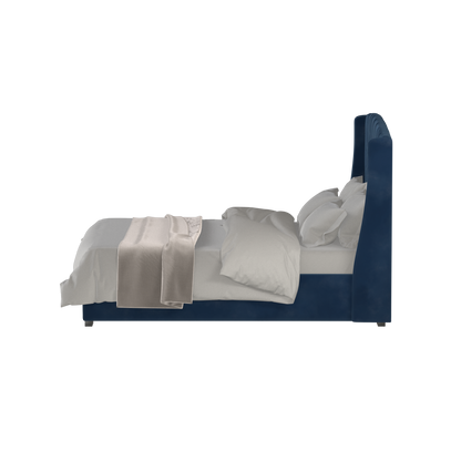 Sophia Upholstered Bed with Buttoned Headboard