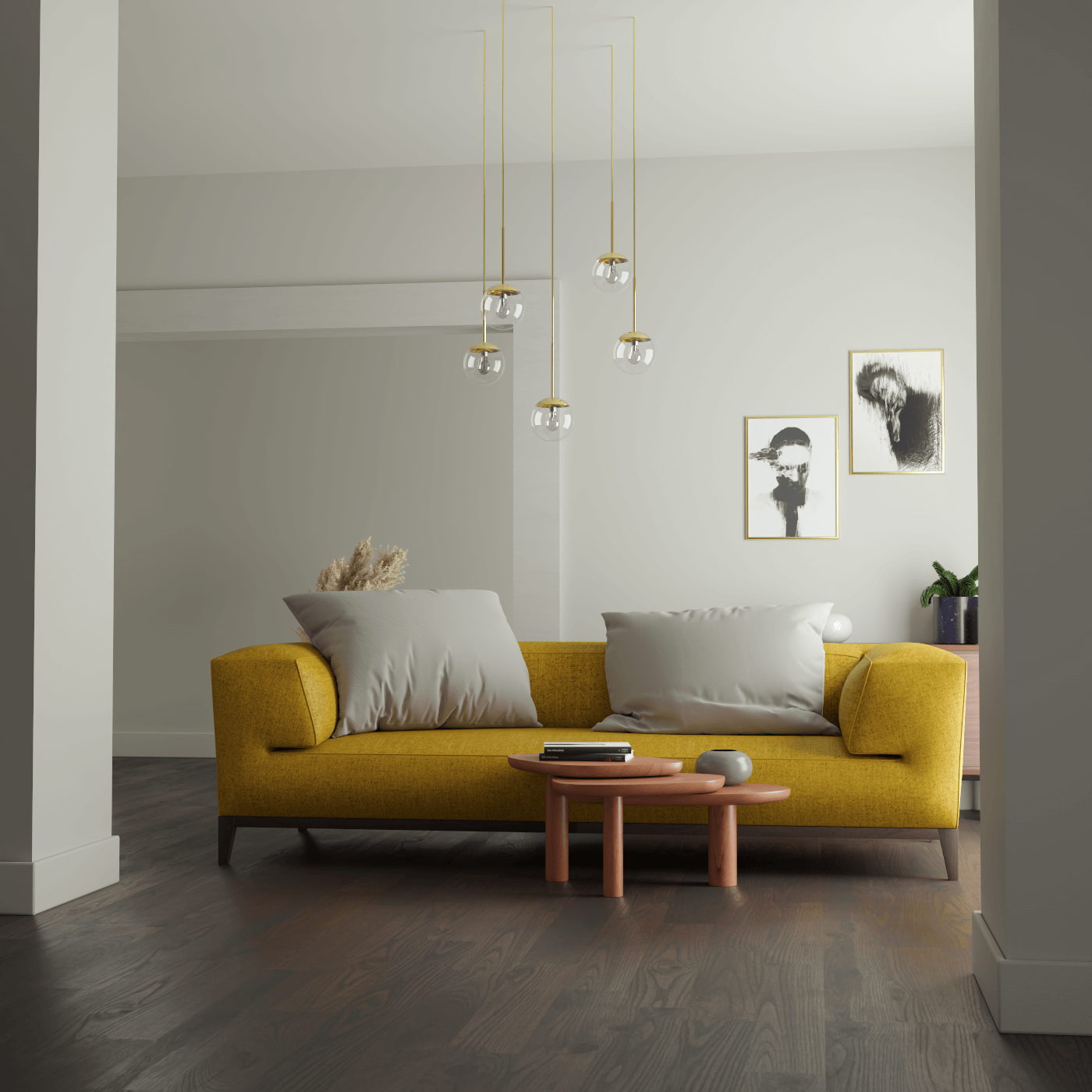 Strand Sofa With Solid Wood Frame