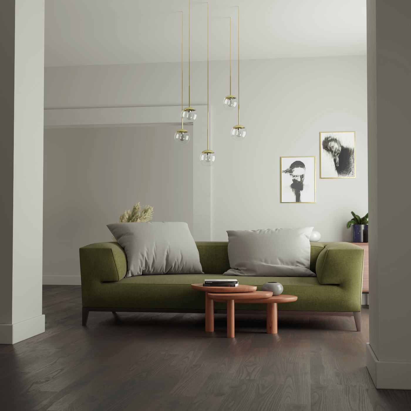 Strand Sofa With Solid Wood Frame