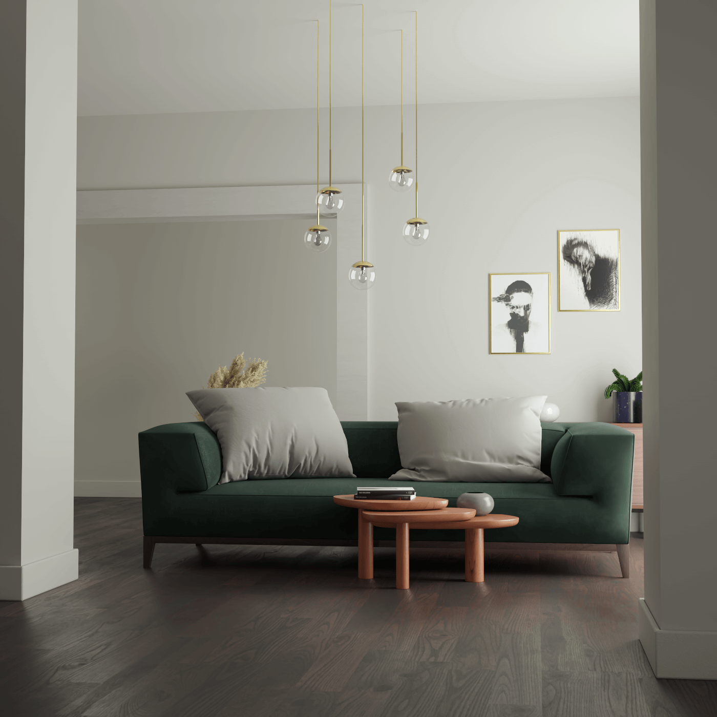 Strand Sofa With Solid Wood Frame
