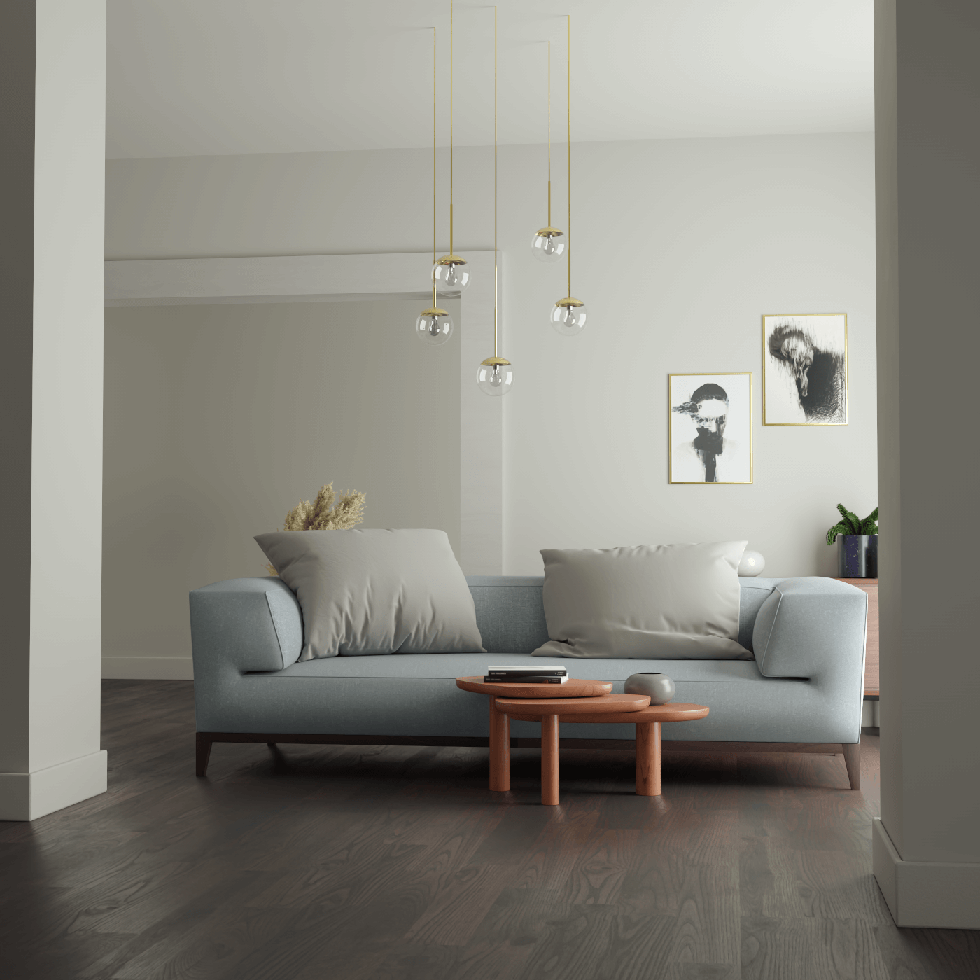 Strand Sofa With Solid Wood Frame