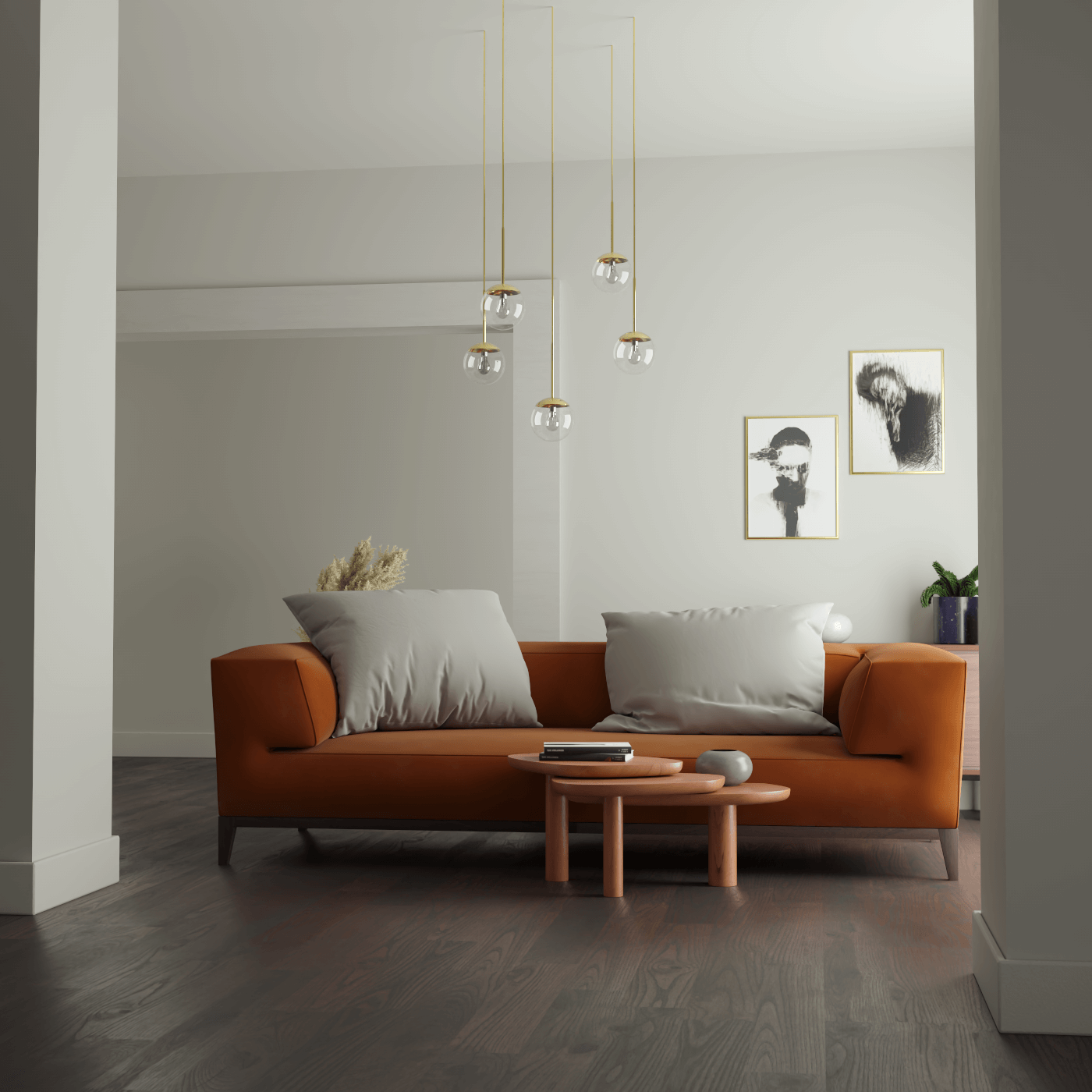 Strand Sofa With Solid Wood Frame