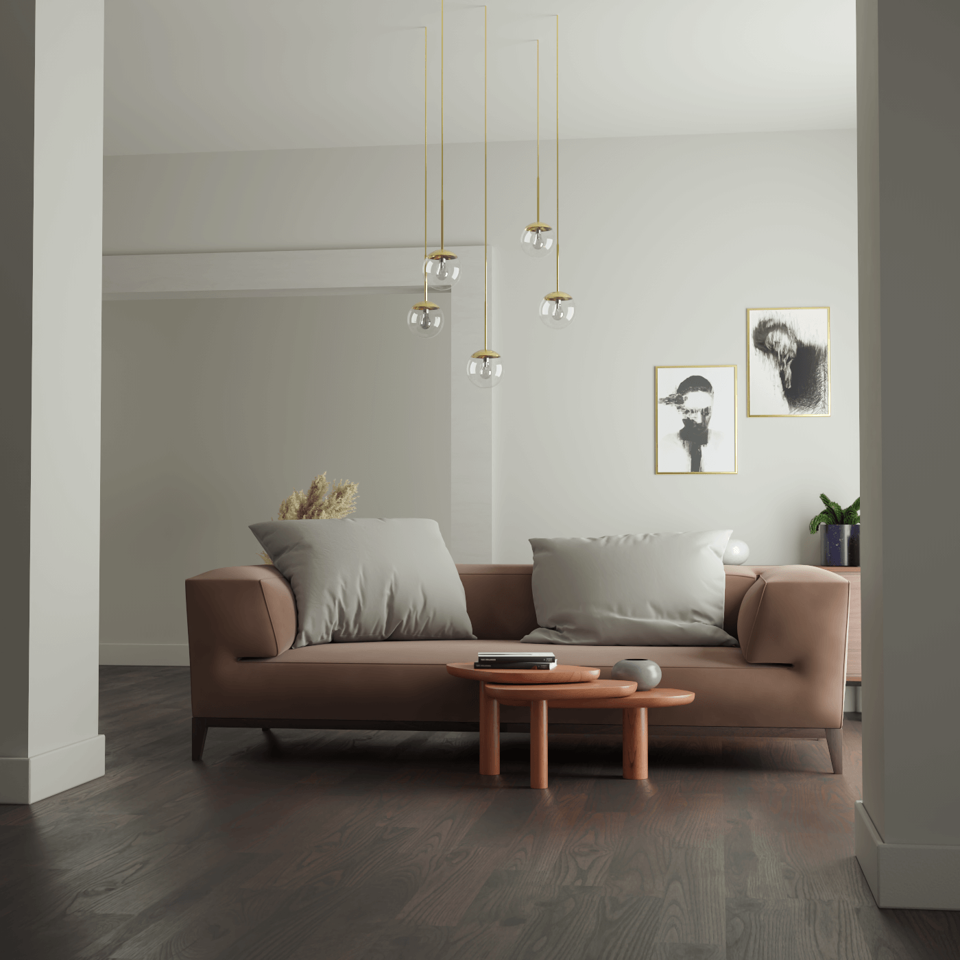 Strand Sofa With Solid Wood Frame