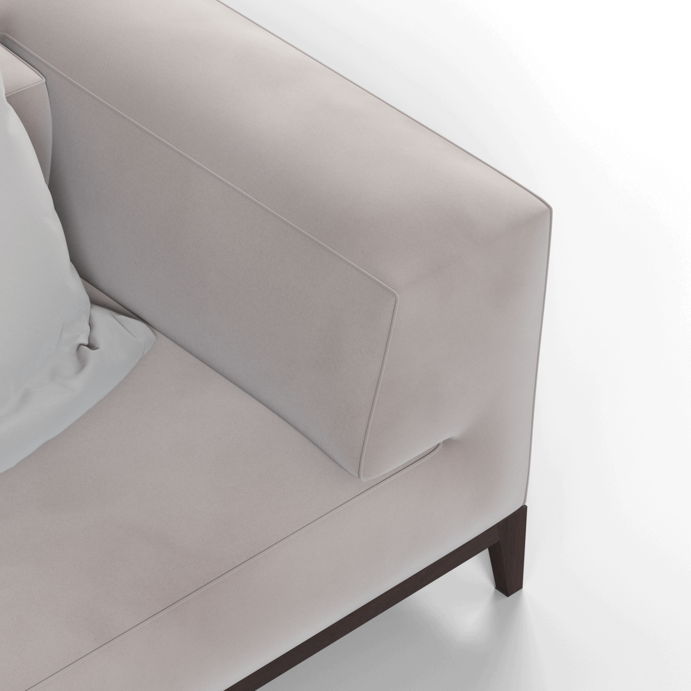 Strand Sofa With Solid Wood Frame
