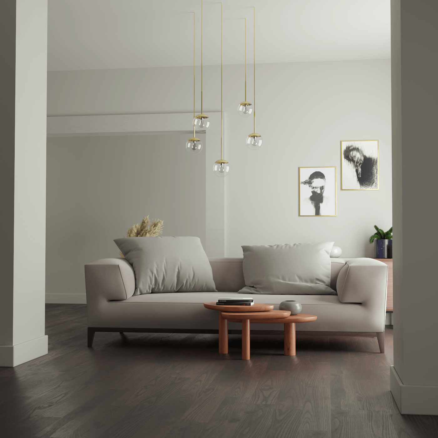 Strand Sofa With Solid Wood Frame