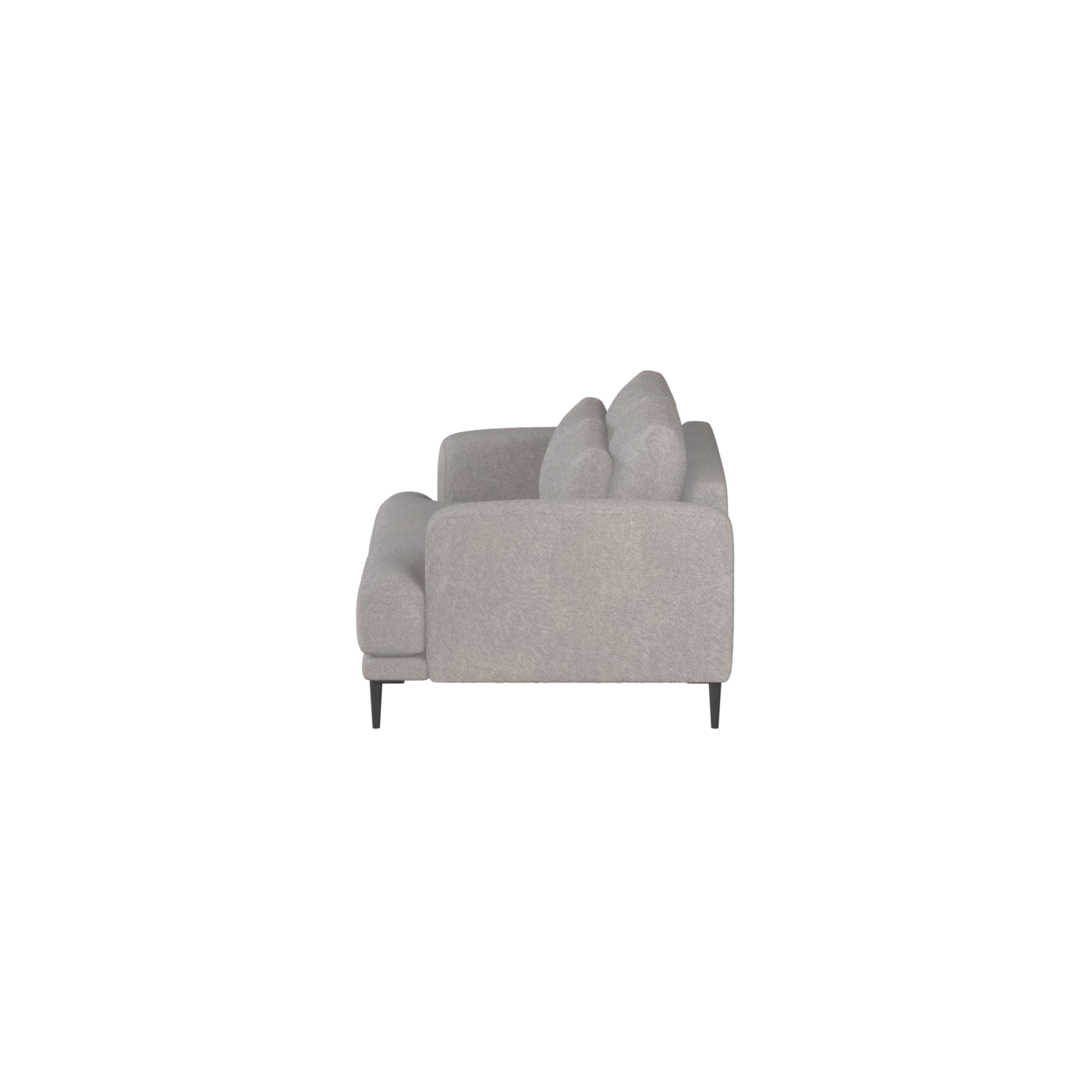 Canapé 2 places Valen — Assise profonde avec coussins surdimensionnés