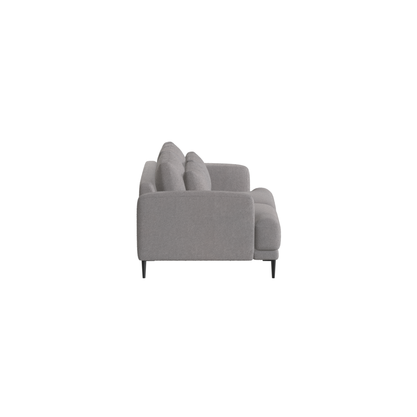 Canapé 2 places Valen — Assise profonde avec coussins surdimensionnés