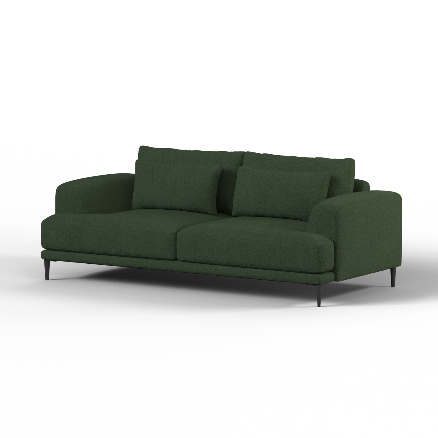 Valen 2 Seater Sofa — Deep Seating with Oversized Cushions