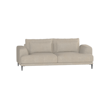 Valen 2 Seater Sofa — Deep Seating with Oversized Cushions