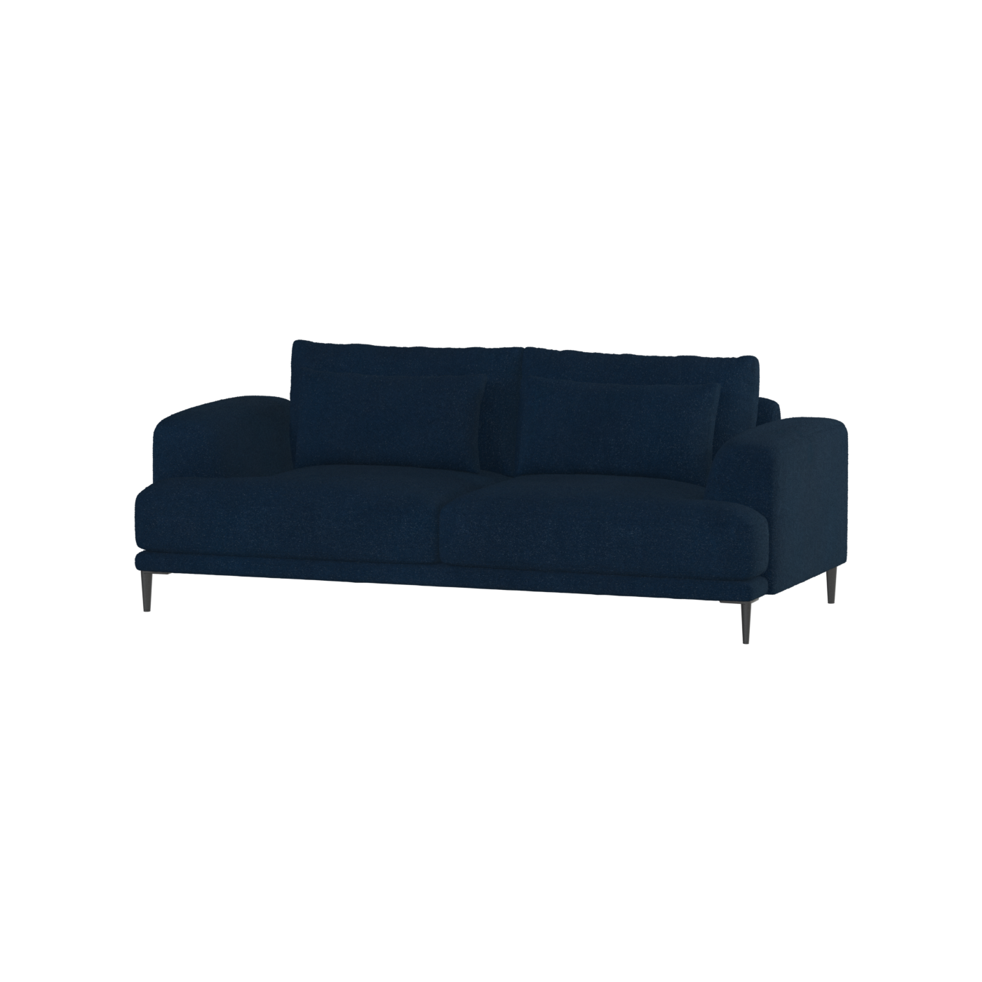 Valen 2 Seater Sofa — Deep Seating with Oversized Cushions