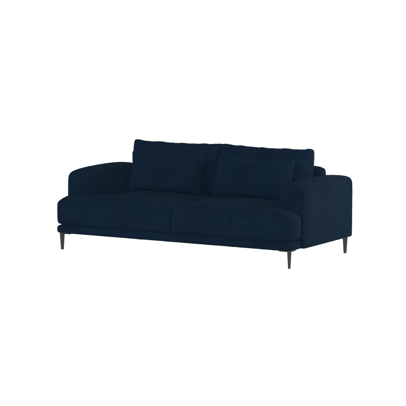 Valen 2 Seater Sofa — Deep Seating with Oversized Cushions