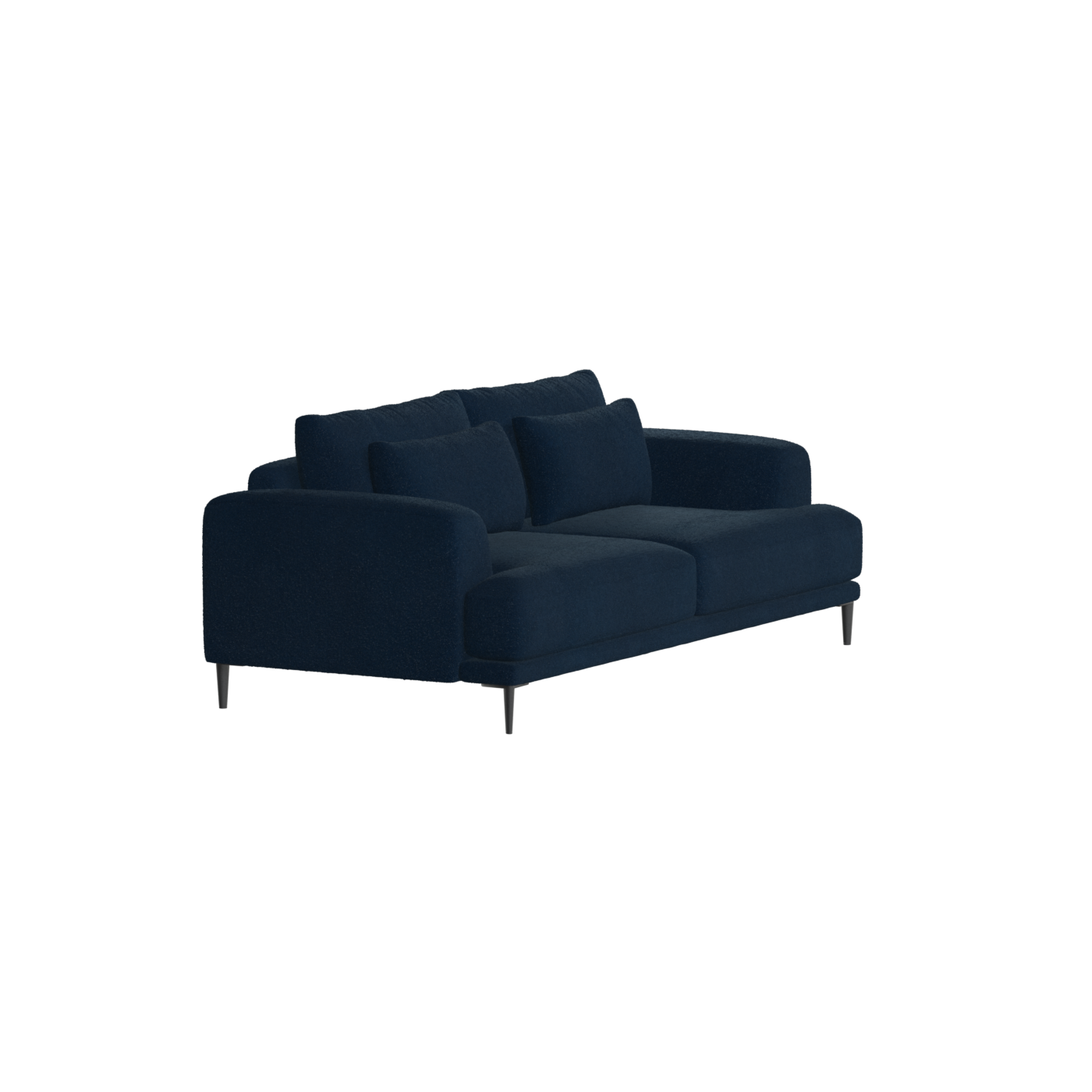 Valen 2 Seater Sofa — Deep Seating with Oversized Cushions