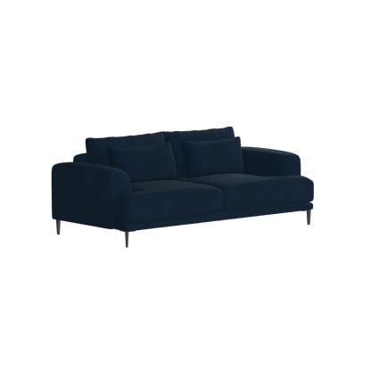 Valen 2 Seater Sofa — Deep Seating with Oversized Cushions