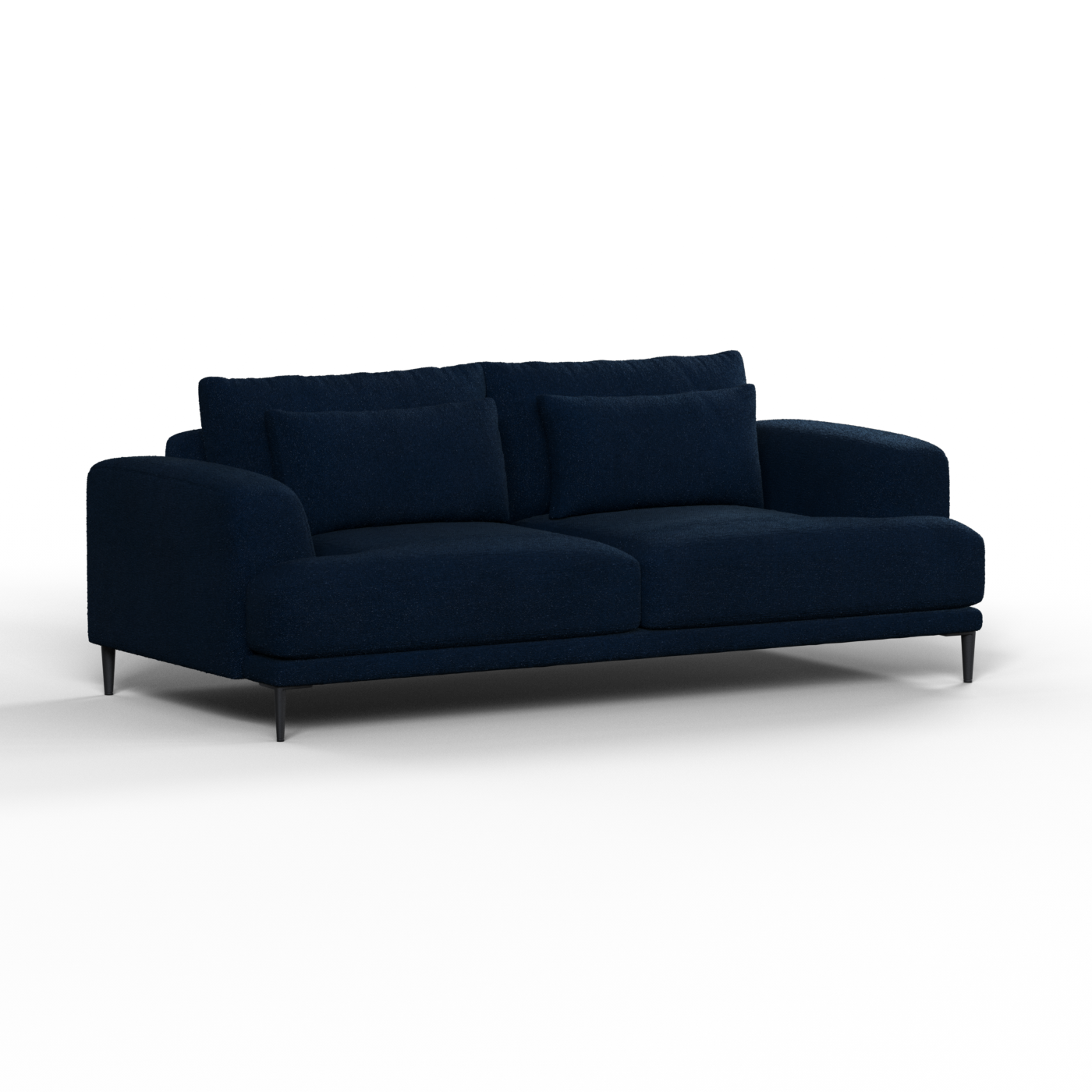 Valen 2 Seater Sofa — Deep Seating with Oversized Cushions