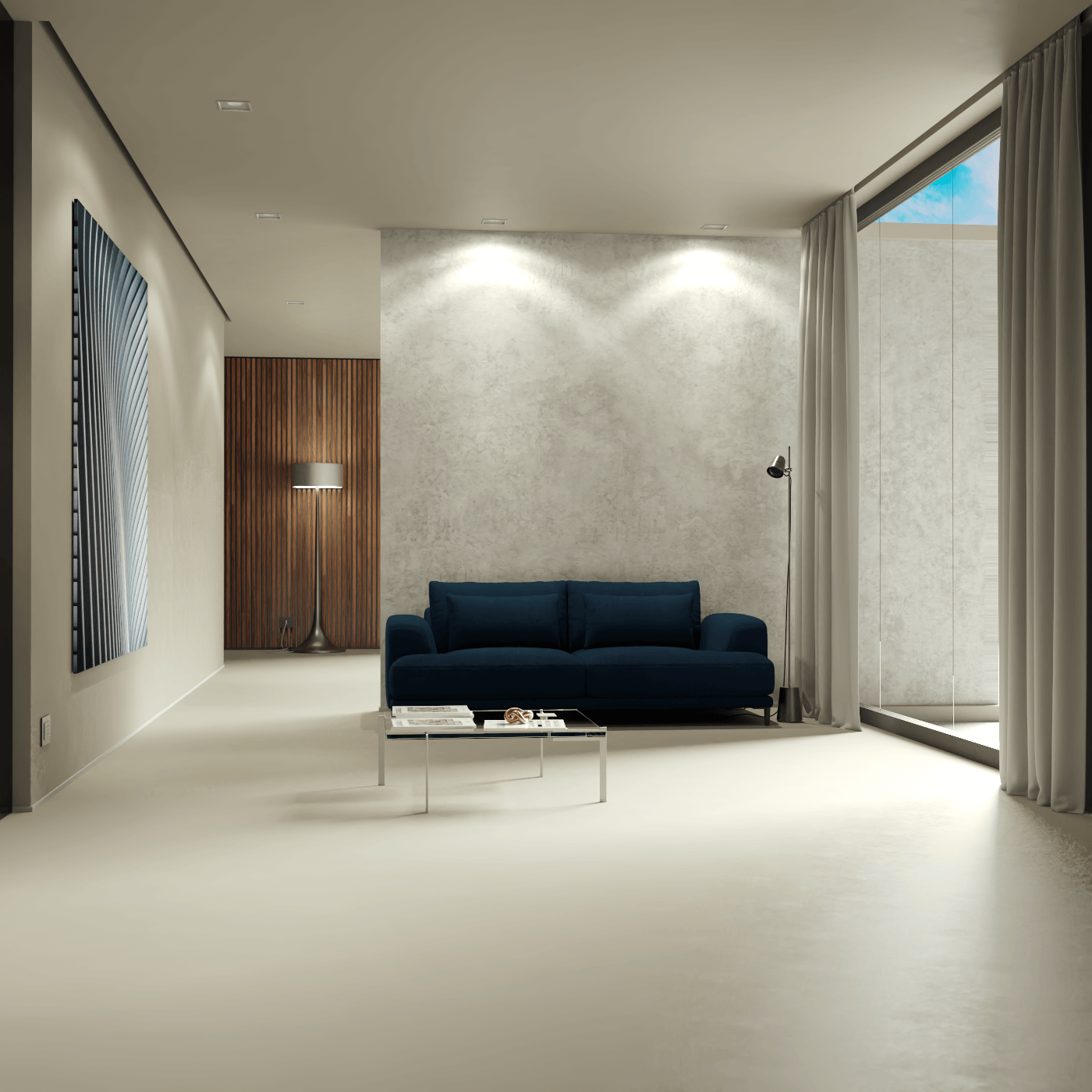 Valen 2 Seater Sofa — Deep Seating with Oversized Cushions