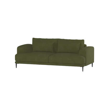 Valen 2 Seater Sofa — Deep Seating with Oversized Cushions