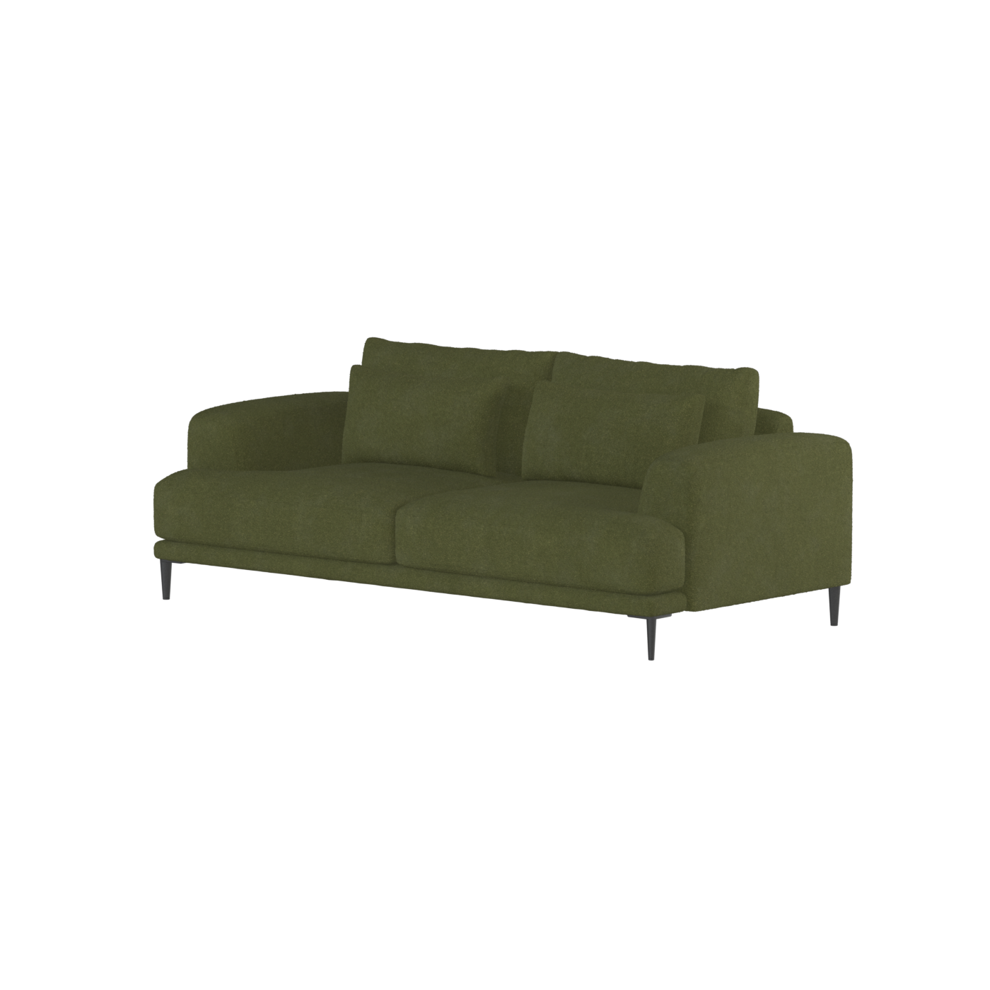Valen 2 Seater Sofa — Deep Seating with Oversized Cushions