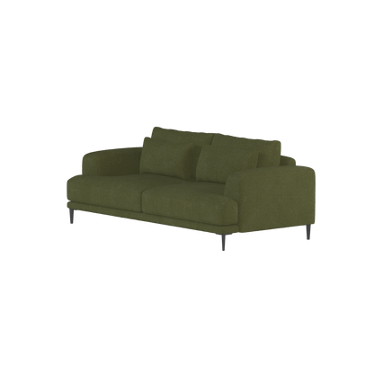Valen 2 Seater Sofa — Deep Seating with Oversized Cushions