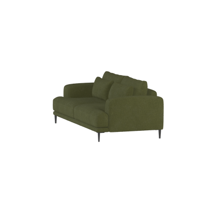 Valen 2 Seater Sofa — Deep Seating with Oversized Cushions