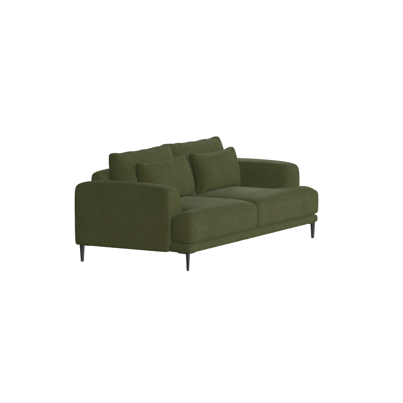 Valen 2 Seater Sofa — Deep Seating with Oversized Cushions