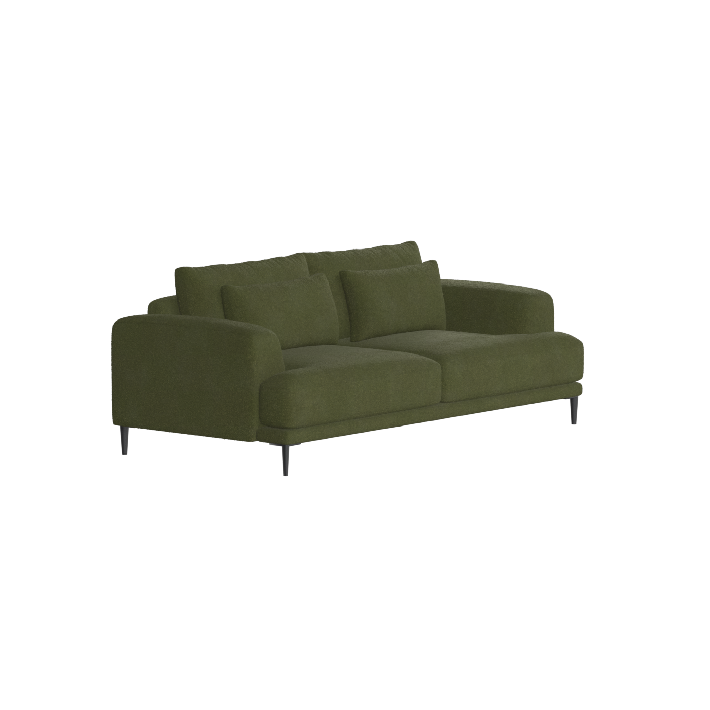 Valen 2 Seater Sofa — Deep Seating with Oversized Cushions
