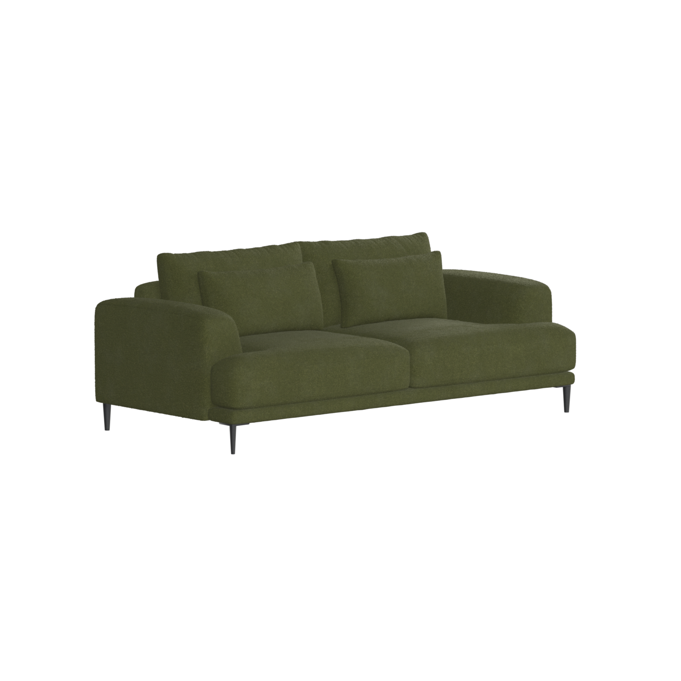 Valen 2 Seater Sofa — Deep Seating with Oversized Cushions