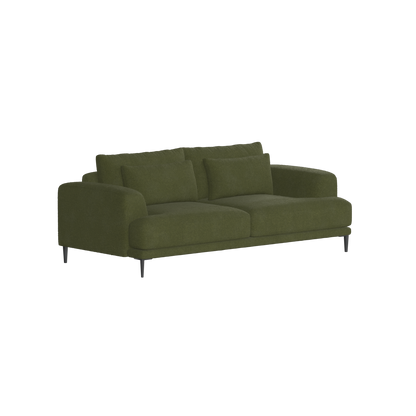 Valen 2 Seater Sofa — Deep Seating with Oversized Cushions