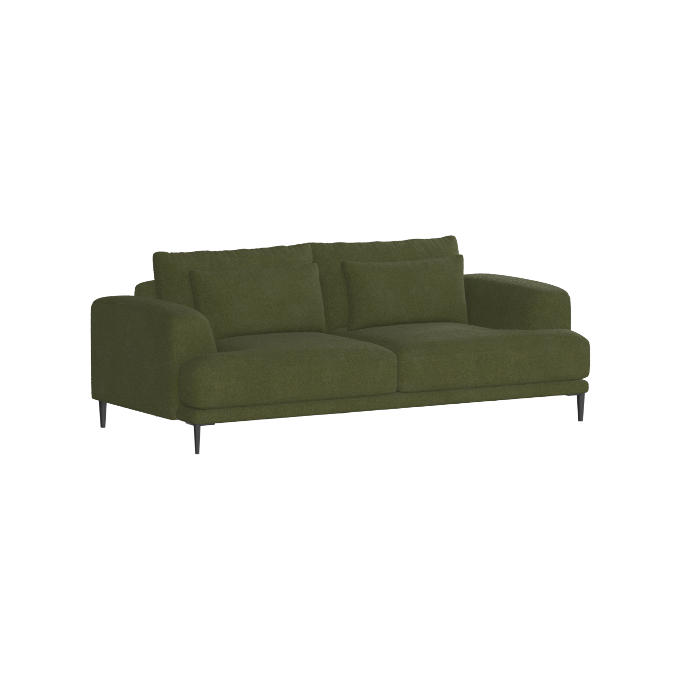 Valen 2 Seater Sofa — Deep Seating with Oversized Cushions
