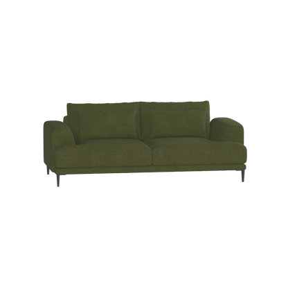 Valen 2 Seater Sofa — Deep Seating with Oversized Cushions
