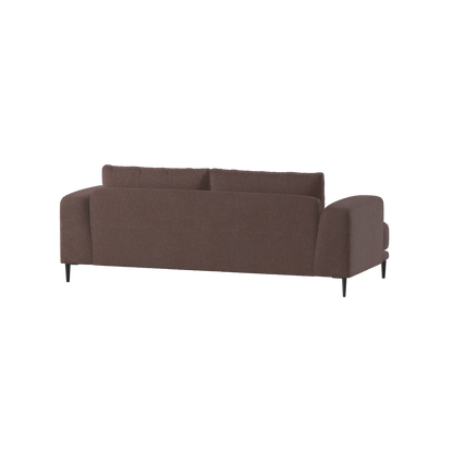 Canapé 2 places Valen — Assise profonde avec coussins surdimensionnés