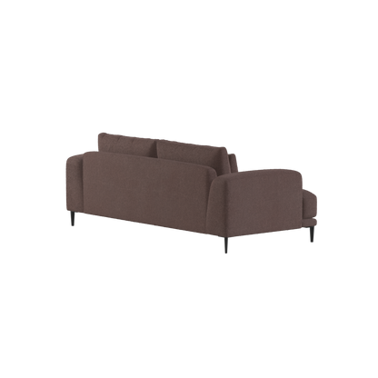 Canapé 2 places Valen — Assise profonde avec coussins surdimensionnés