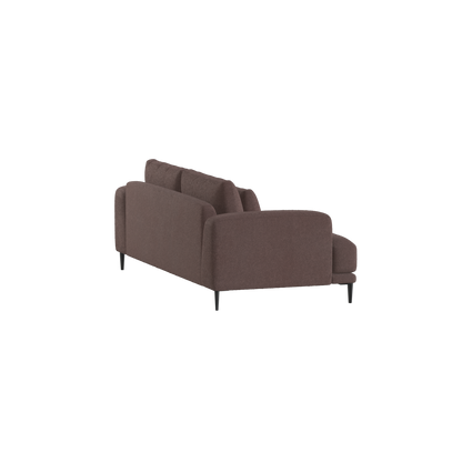 Canapé 2 places Valen — Assise profonde avec coussins surdimensionnés