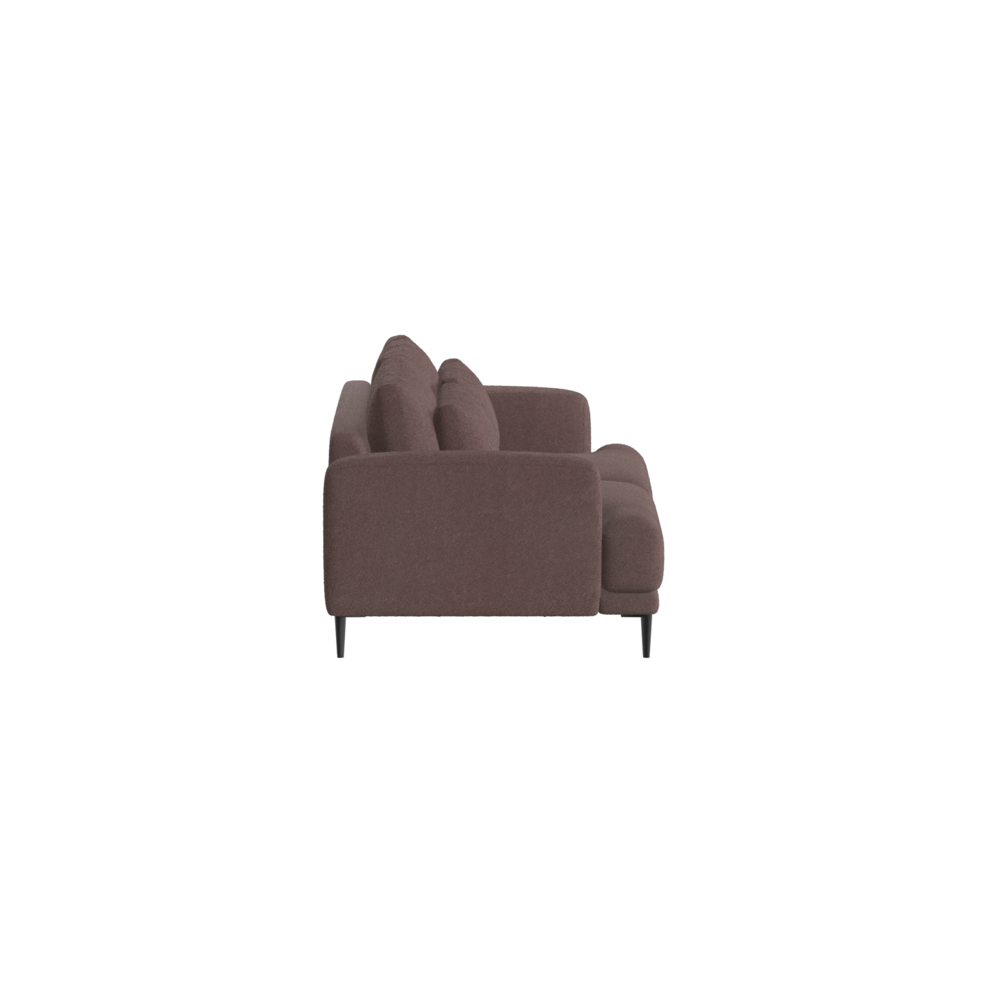 Canapé 2 places Valen — Assise profonde avec coussins surdimensionnés