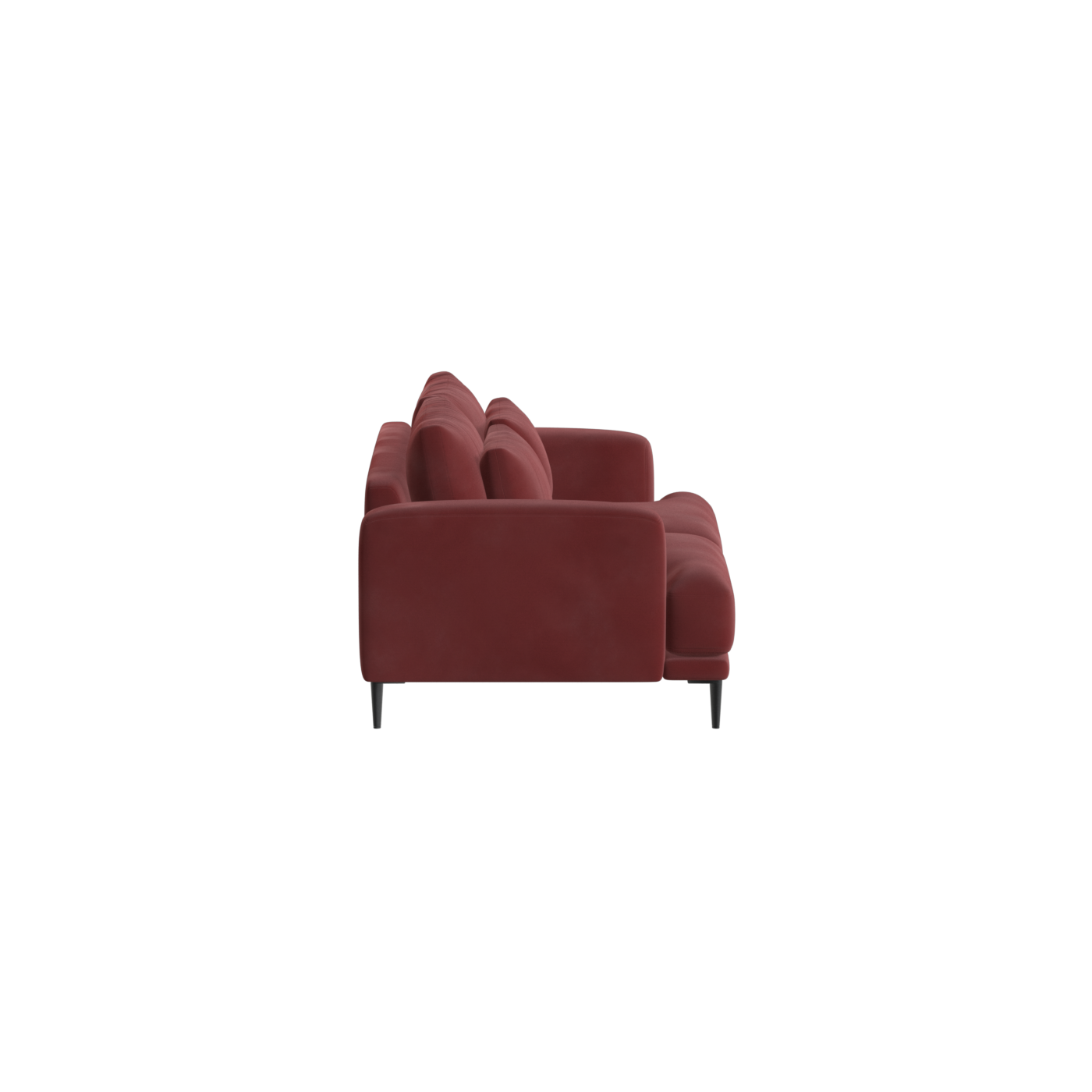 Canapé 2 places Valen — Assise profonde avec coussins surdimensionnés
