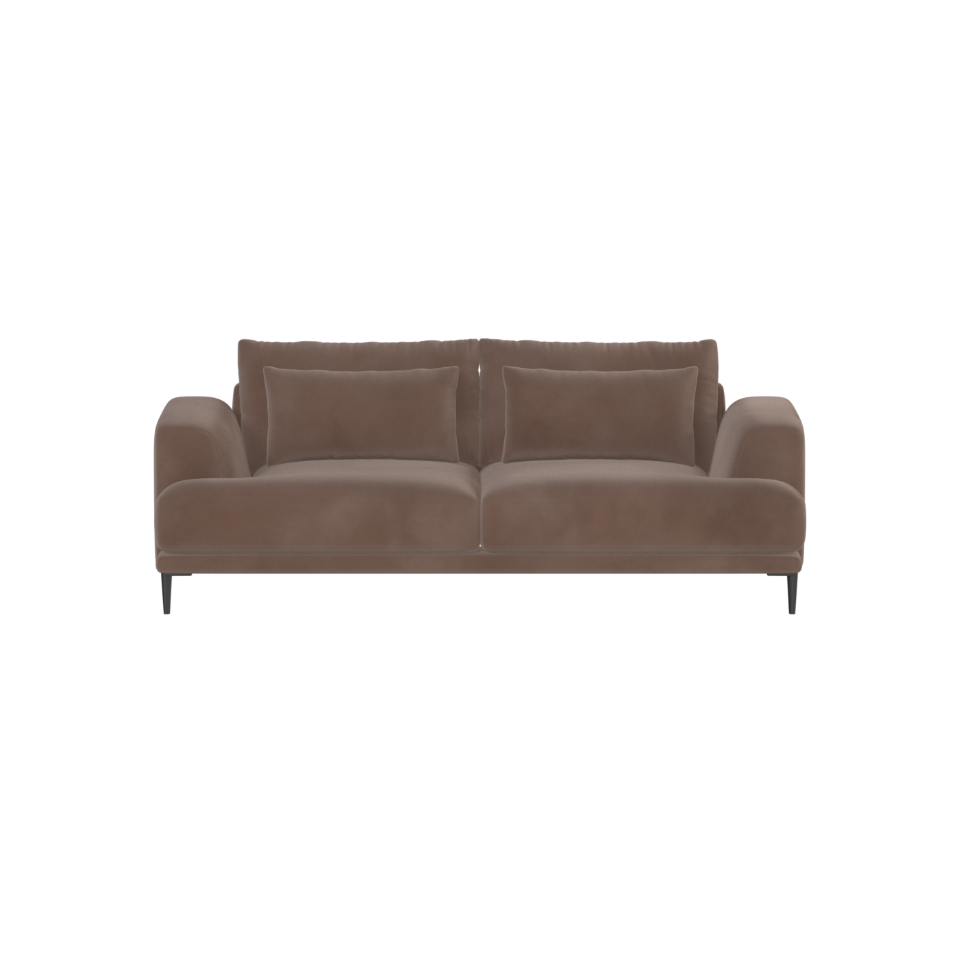 Valen 2 Seater Sofa — Deep Seating with Oversized Cushions