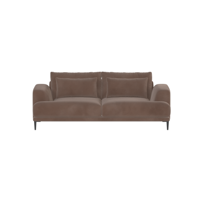 Valen 2 Seater Sofa — Deep Seating with Oversized Cushions