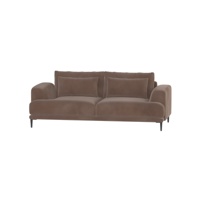 Valen 2 Seater Sofa — Deep Seating with Oversized Cushions