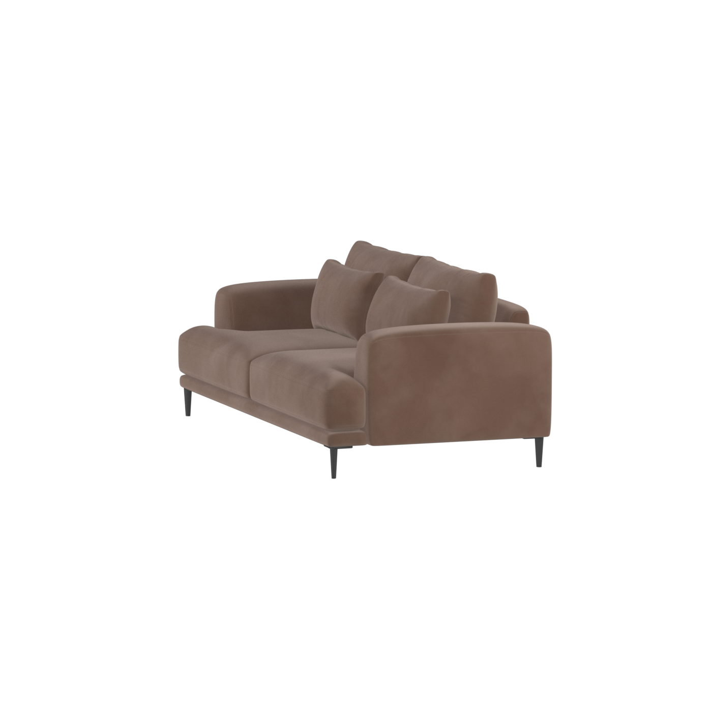 Valen 2 Seater Sofa — Deep Seating with Oversized Cushions
