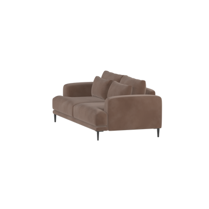 Valen 2 Seater Sofa — Deep Seating with Oversized Cushions