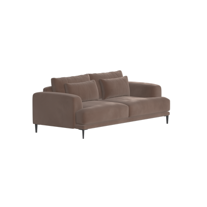 Valen 2 Seater Sofa — Deep Seating with Oversized Cushions