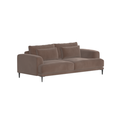 Valen 2 Seater Sofa — Deep Seating with Oversized Cushions
