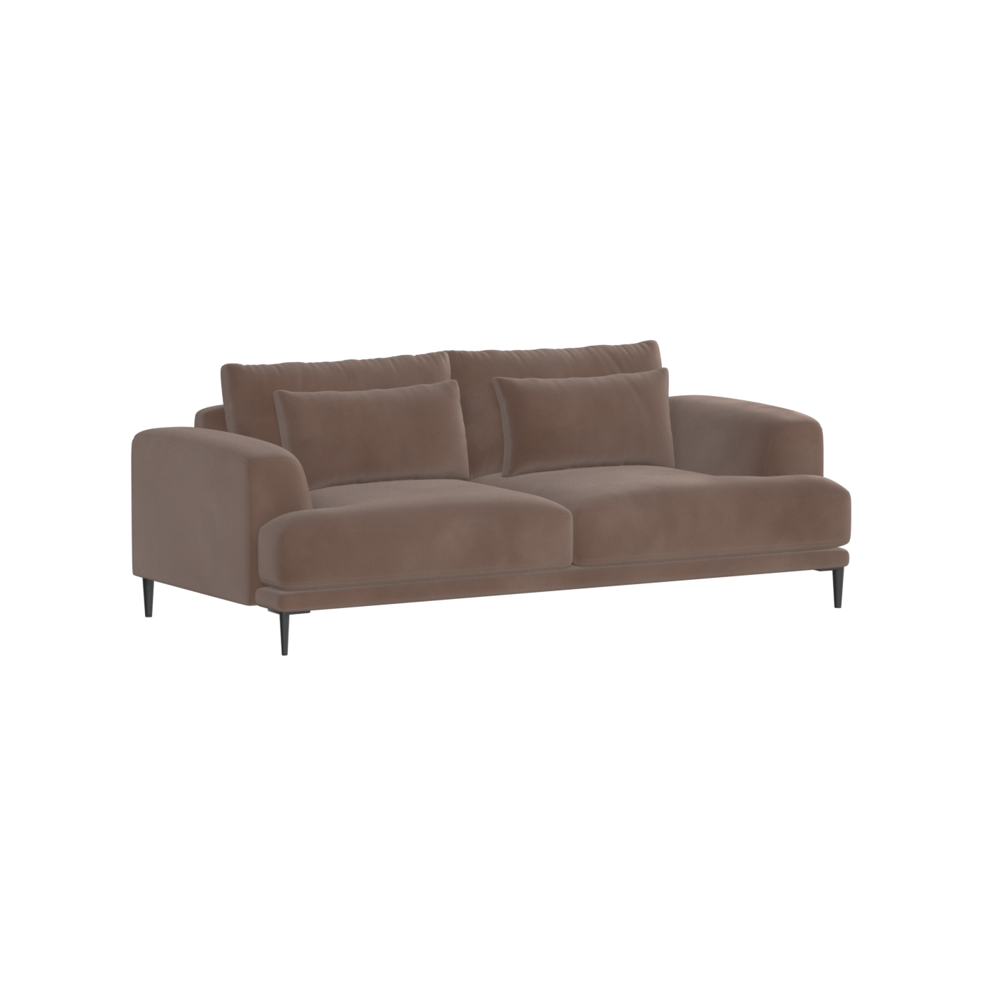 Valen 2 Seater Sofa — Deep Seating with Oversized Cushions