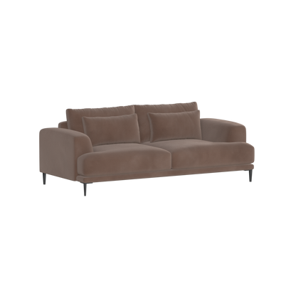 Valen 2 Seater Sofa — Deep Seating with Oversized Cushions