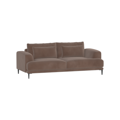 Valen 2 Seater Sofa — Deep Seating with Oversized Cushions