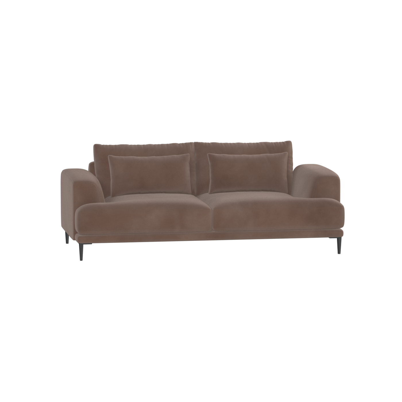 Valen 2 Seater Sofa — Deep Seating with Oversized Cushions