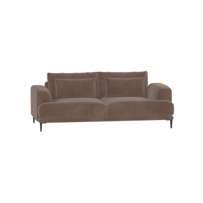 Valen 2 Seater Sofa — Deep Seating with Oversized Cushions