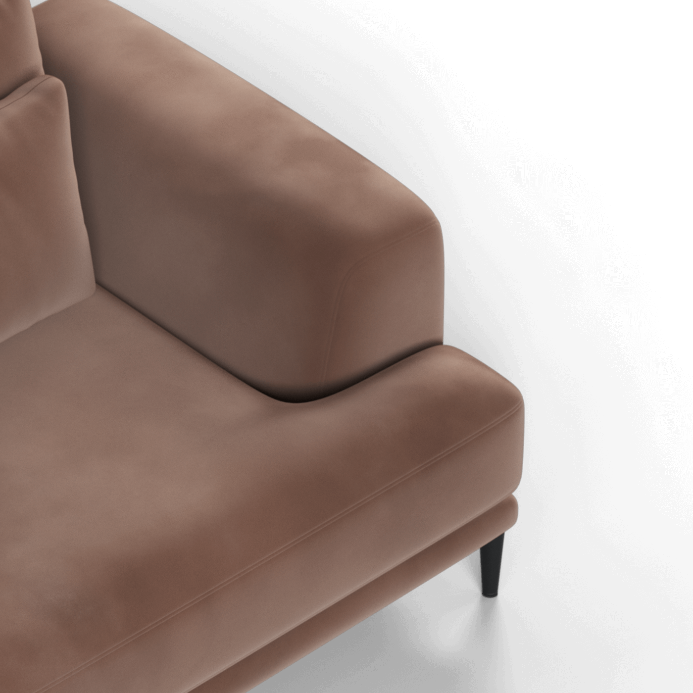 Valen 2 Seater Sofa — Deep Seating with Oversized Cushions