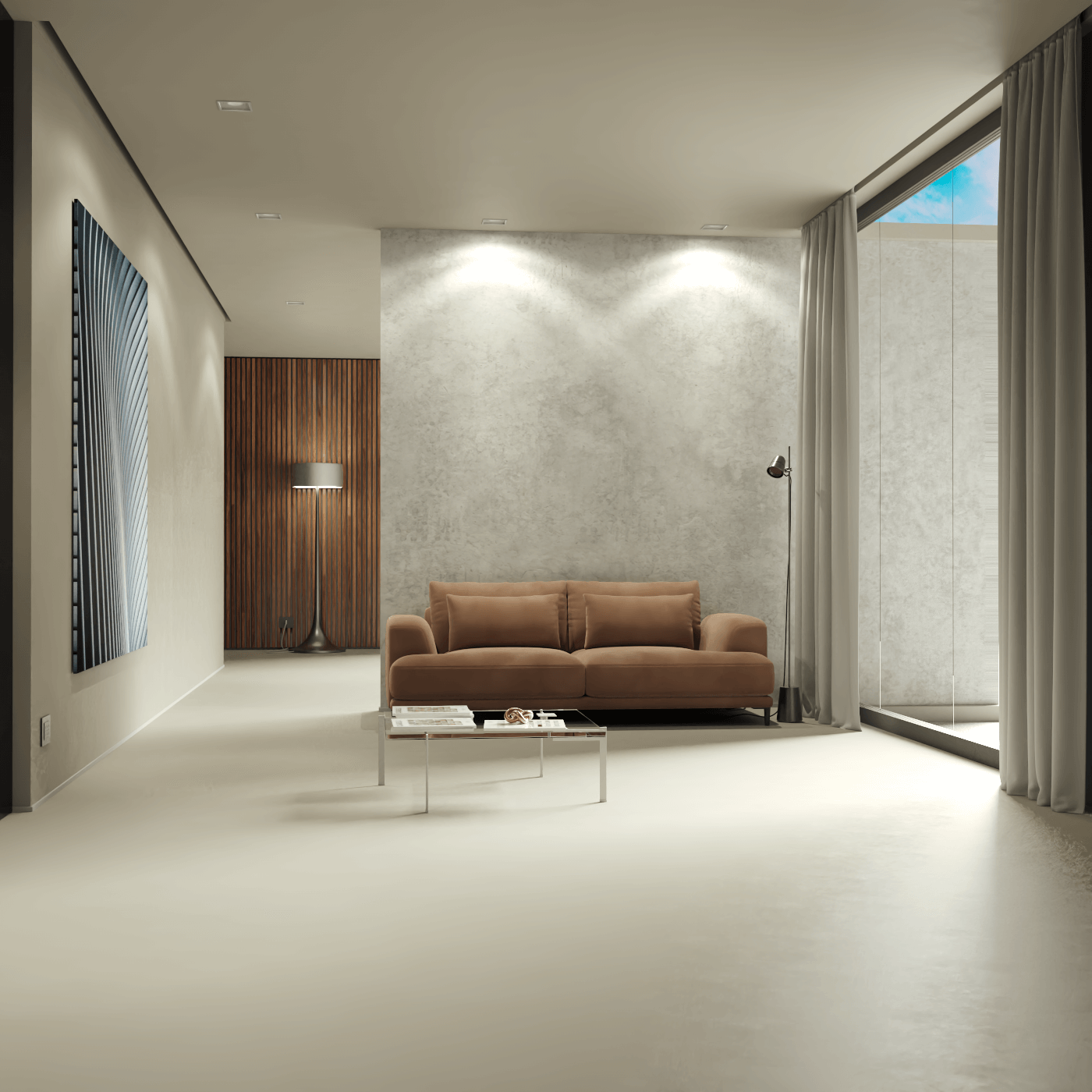 Valen 2 Seater Sofa — Deep Seating with Oversized Cushions