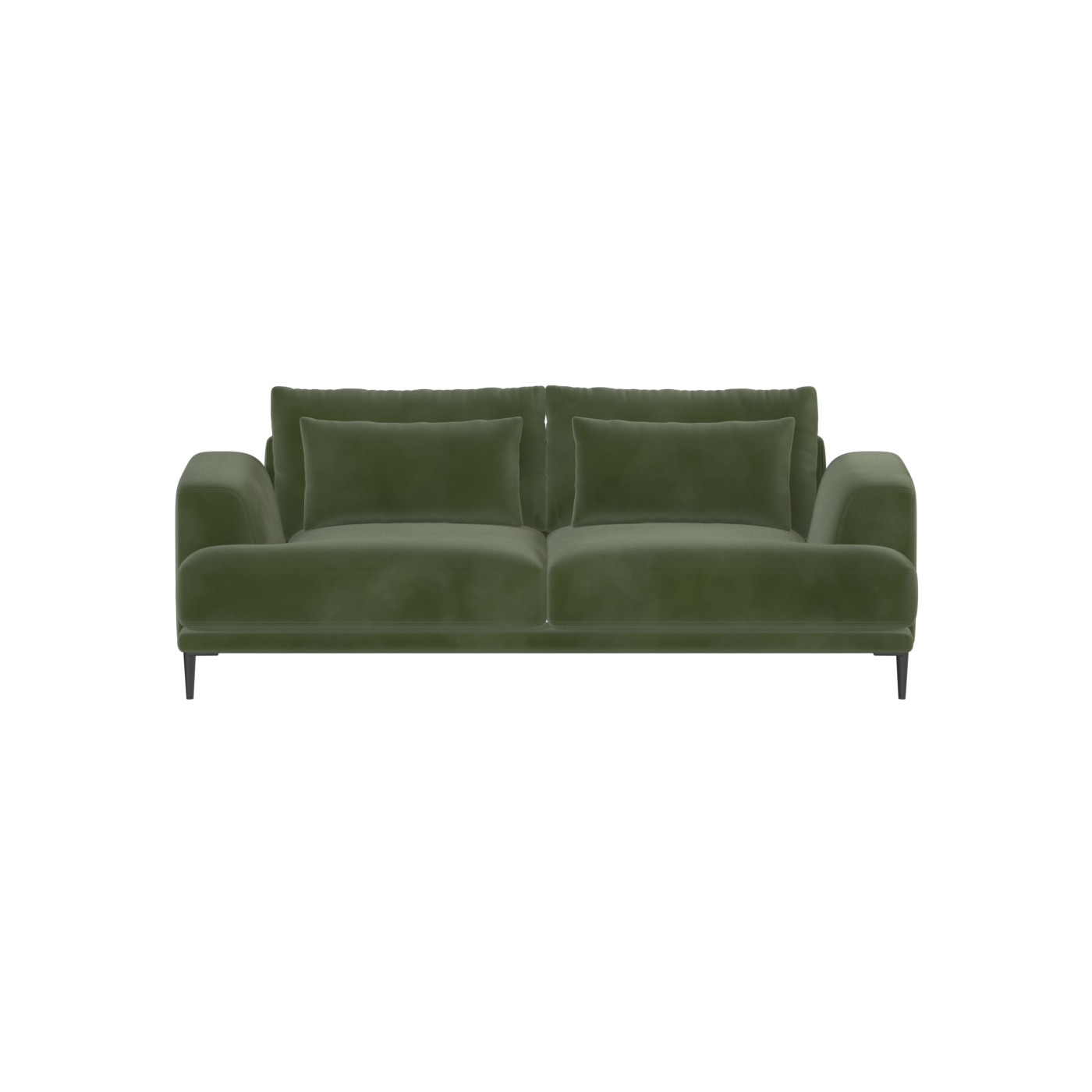 Valen 2 Seater Sofa — Deep Seating with Oversized Cushions